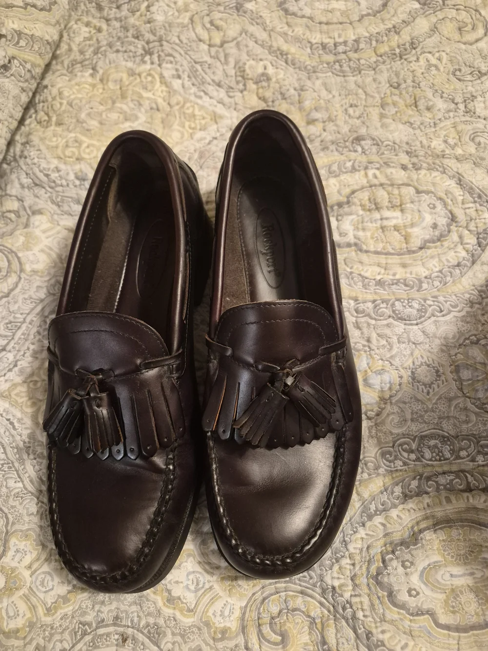 Rockport leather loafers